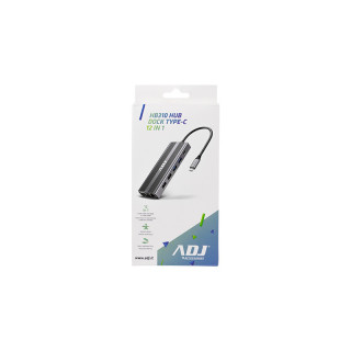 Hub HB310 Dock Type-C 12 in 1 ADJ