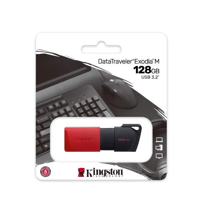 128Gb PenDrive USB3 Exodia M - Kingston