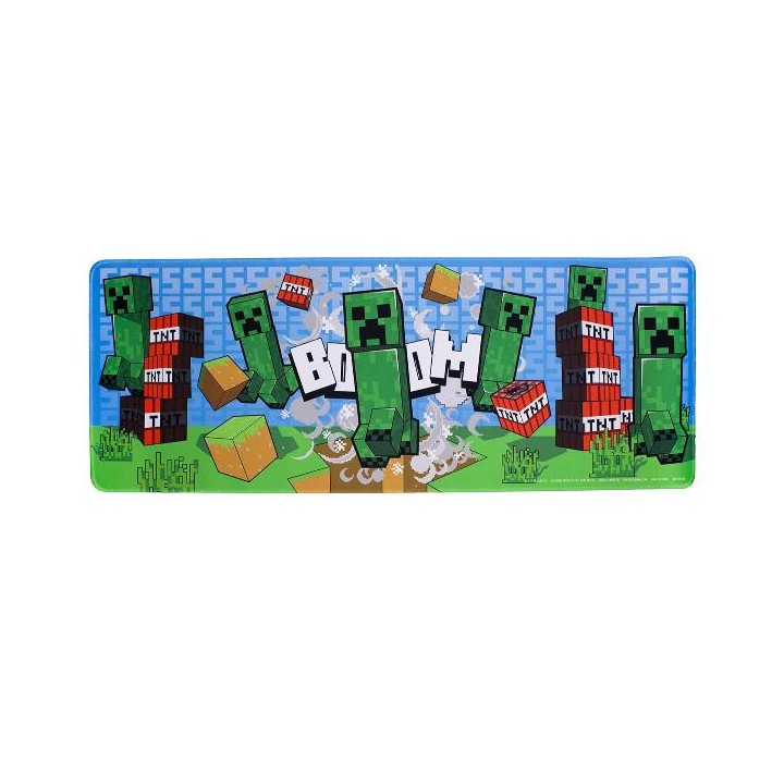 Minecraft Creeper Desk Mat 800x360 mm Tappetino Mouse XXL Gaming - Paladone
