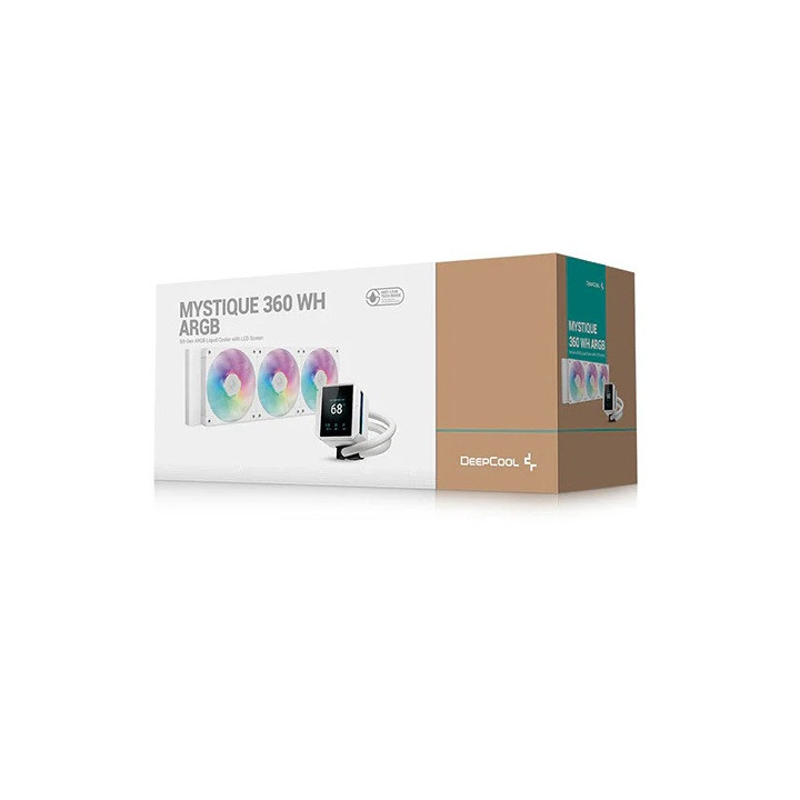 MYSTIQUE 360 LCD ARGB White DeepCool